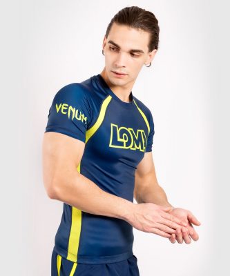 Рашгард Venum Origins short sleeve Loma Edition Т. Синий(Р¤РѕС‚Рѕ 3)