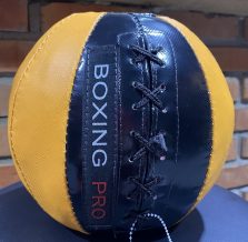 Замовити Мяч Медбол Boxing (d-22см) ПВХ Черн/Желт