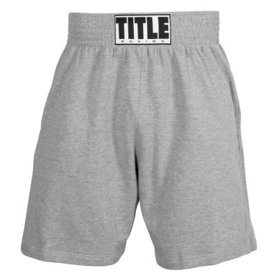 Шорты тренировочные TITLE Training Shorts Серый(Р¤РѕС‚Рѕ 3)