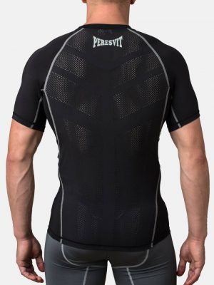 Компрессионная футболка Peresvit Air Motion Compression Short Sleeve T-Shirt Black (501005-101)(Р¤РѕС‚Рѕ 2)