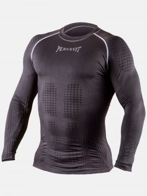 Компрессионная футболка с длинным рукавом Peresvit 3D Performance Rush Compression T-Shirt Black (PRush-ls-Blk)(Р¤РѕС‚Рѕ 2)