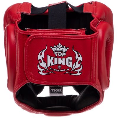 Боксерский шлем Top King TKHGFC EV Красный(Р¤РѕС‚Рѕ 4)