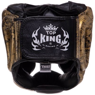 Шлем боксерский TOP KING Super Snake TKHGSS-02 Золото(Р¤РѕС‚Рѕ 3)
