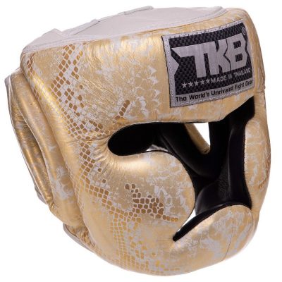 Шлем боксерский TOP KING Super Snake TKHGSS-02 Золото/Белый(Р¤РѕС‚Рѕ 1)