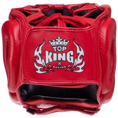 Шлем боксерский с бампером TOP KING Pro Training Красный(Р¤РѕС‚Рѕ 4)