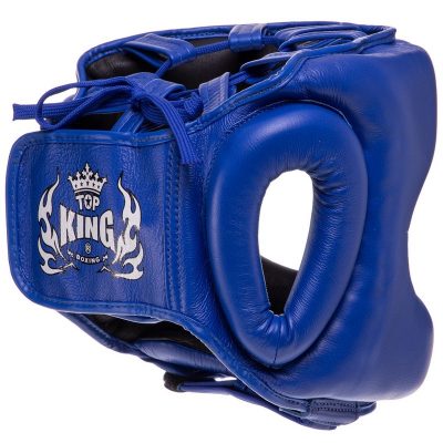 Шлем боксерский с бампером TOP KING Pro Training Синий(Р¤РѕС‚Рѕ 3)