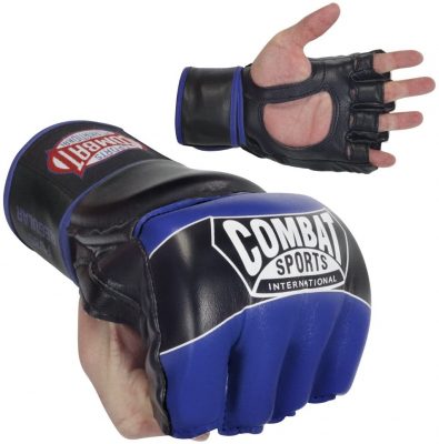 Перчатки для ММА Combat Sports Синий/Черный(Р¤РѕС‚Рѕ 1)