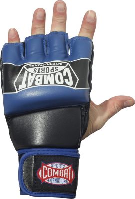 Перчатки для ММА Combat Sports Синий/Черный(Р¤РѕС‚Рѕ 2)