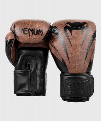 Боксерские перчатки Venum Impact Classic Корич/Черный(Р¤РѕС‚Рѕ 1)