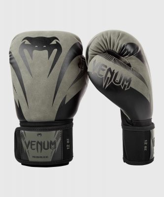 Боксерские перчатки Venum Impact Classic Хаки/Черный(Р¤РѕС‚Рѕ 1)