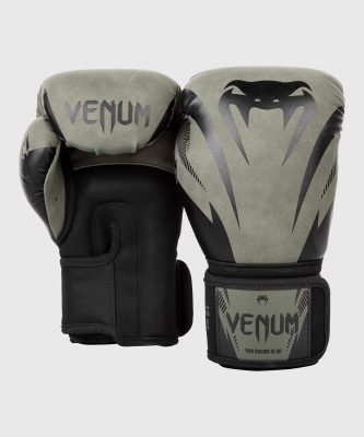 Боксерские перчатки Venum Impact Classic Хаки/Черный(Р¤РѕС‚Рѕ 2)