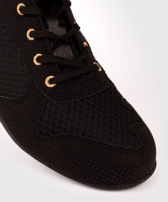 Боксерки Venum Elite Boxing Shoes - Черный/Бронза(Р¤РѕС‚Рѕ 6)