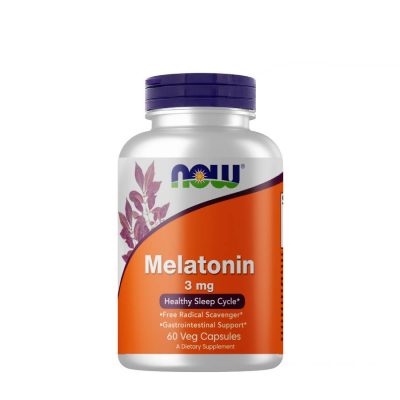 Now Melatonin Мелатонін (харчова добавка) 3mg (60 капсул) 2553(Р¤РѕС‚Рѕ 1)