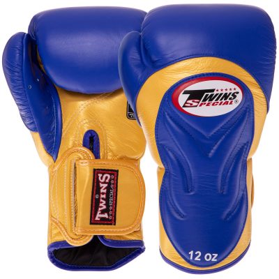 Боксерские перчатки Twins Blue/Yellow BGVL-6(Р¤РѕС‚Рѕ 1)