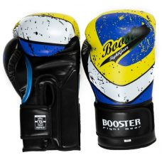 Замовити Booster Боксерские перчатки синтетическая кожа BG VORTEX 1 сине/желтые