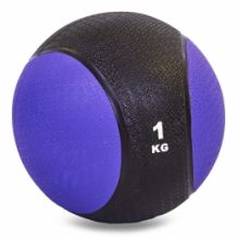 Замовити Мяч медицинский (медбол) C-2660-1 1кг (верх-резина, наполнитель-песок, d-19,5см, цвета в ассорт.)