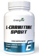 Замовити Energi Vit Карнитин L-Carnitine Sport (60 капсул) 4210
