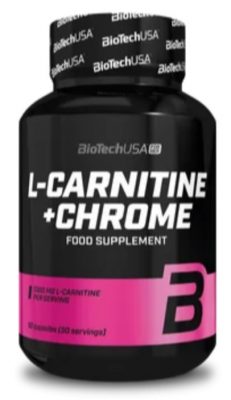 BioTechUSA Карнитин L-Carnitine + Chrome 1000mg (60 таблеток) 4325(Р¤РѕС‚Рѕ 1)