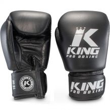 Замовити King Pro Boxing Боксерские перчатки кожа KPB/BGVL 3 черные
