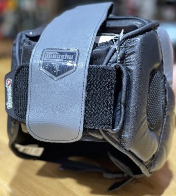 Шлем закрытый боксерский тренировочный с бампером Hayabusa T2BHG (кожа)(Р¤РѕС‚Рѕ 4)