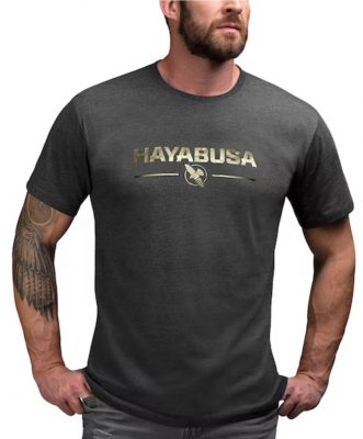 Hayabusa Футболка Metallic Logo (черная)(Р¤РѕС‚Рѕ 1)