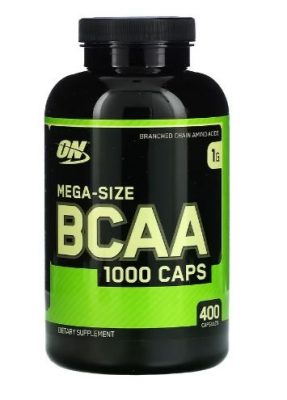 Optimum Nutrition BCAA 1000 (200 капсул, 100 порций) 0373(Р¤РѕС‚Рѕ 1)