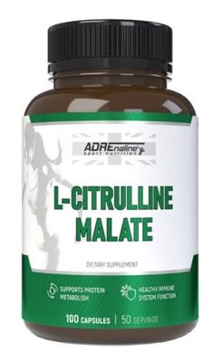Adrenaline Л-Цитрулин малат L-Citrulline Malate 2200mg (100 капсул, 50 порций) 6177(Р¤РѕС‚Рѕ 1)