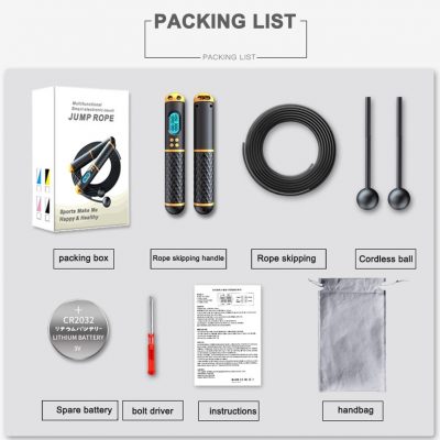 Happy&Healthy Безшнуровая скакалка со счетчиком для прыжков (смарт скакалка 2 в1 з функцией памяти) HH-3009(Р¤РѕС‚Рѕ 5)