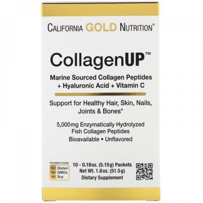 Califofnia Gold Nutrition Коллаген CollagenUP (10 пакетів*5.16г) 3449(Р¤РѕС‚Рѕ 1)