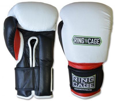 Ring To Cage Боксерские перчатки Deluxe MiM-Foam RC06SSW(Р¤РѕС‚Рѕ 1)