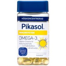 Замовити Pikasol Витамины Omega3+ для имунной системы (100 капсул) 8517