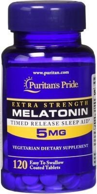 Puritan's Pride Melatonin Мелатонин (дозировка в ассортименте)(Р¤РѕС‚Рѕ 1)