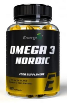 EnergiVit Витамины Omega-3 Nordic (100 капсул) 4081(Р¤РѕС‚Рѕ 1)