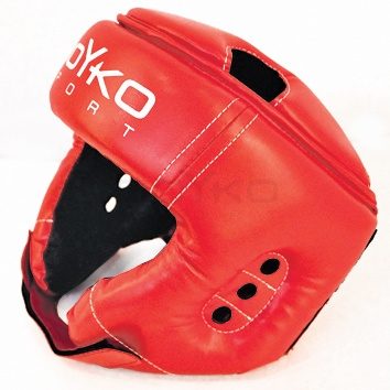 Шлем для кикбоксинга WAKO кожа композиционная (цвета в ассортименте)(Р¤РѕС‚Рѕ 8)