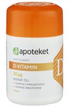 Замовити Вітамін-Д Apoteket D-VITAMIN (100 таблеток) 9985