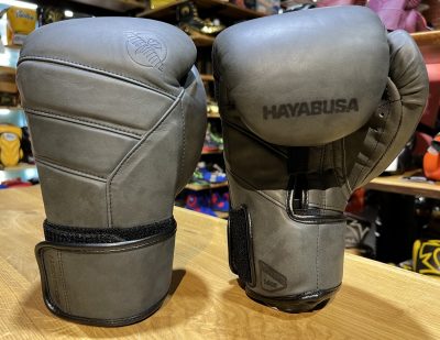 Hayabusa Перчатки боксерские кожа T3 LX |серые|(Р¤РѕС‚Рѕ 3)
