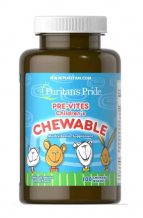 Замовити Мультивитаминный комплекс для детей Puritan’s Pride Chewable (100 жевательных таблеток) 0502
