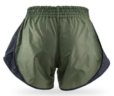 Шорты для тайского бокса Booster Fight Gear Retro Hybrid (хаки)(Р¤РѕС‚Рѕ 2)