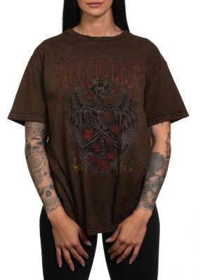 Футболка женская Affliction AW25954(Р¤РѕС‚Рѕ 1)