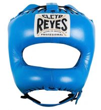 Замовити Шлем тренировочный с полной защитой Cleto Reyes E388BLU кожа