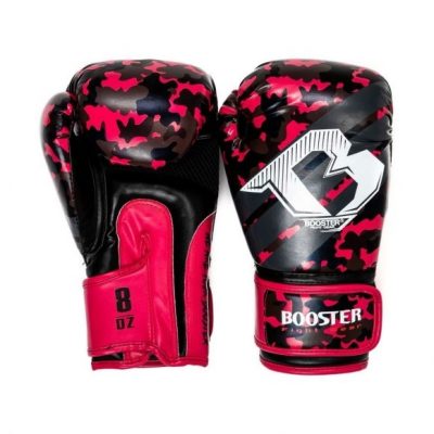 Боксерские перчатки Booster BG Youth Camo Pink(Р¤РѕС‚Рѕ 1)