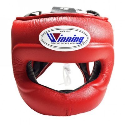 Шлем боксерский Winning Boxing Headgear Fg-5000 Full Face Artificial Leather (цвета в ассортименте)(Р¤РѕС‚Рѕ 9)