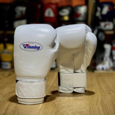 Перчатки боксерские Winning (белые)(Р¤РѕС‚Рѕ 1)