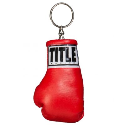 Боксерская перчатка брелок маленький Title EXCEL BOXING GLOVE KEYRING XBGKR(Р¤РѕС‚Рѕ 1)