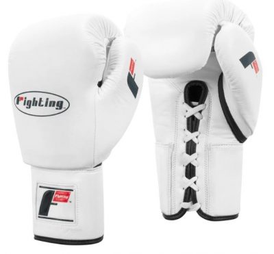 Боксерские перчатки на шнурках Fighting Fury Professional Lace Training Gloves FSFTGL(Р¤РѕС‚Рѕ 1)