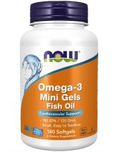 Замовити Витамины Now Omega-3 Mini Gels (180 капсул) 6850