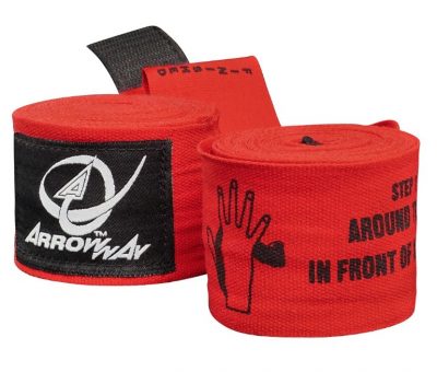 Бинты боксерские Meister ArrowWay Instructional Hand Wraps for Boxing & MMA (цвета в ассортименте)(Р¤РѕС‚Рѕ 1)