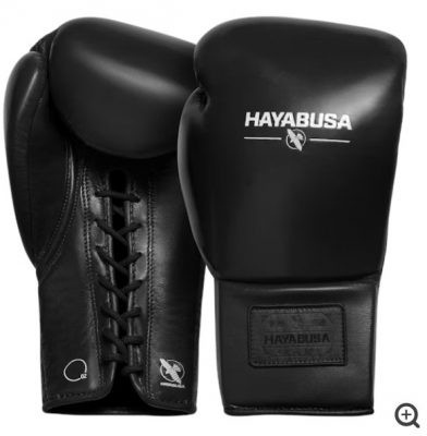 Перчатки боксерские на шнуровке Hayabusa Pro Lace Boxing Gloves PTBGL Кожа(Р¤РѕС‚Рѕ 1)