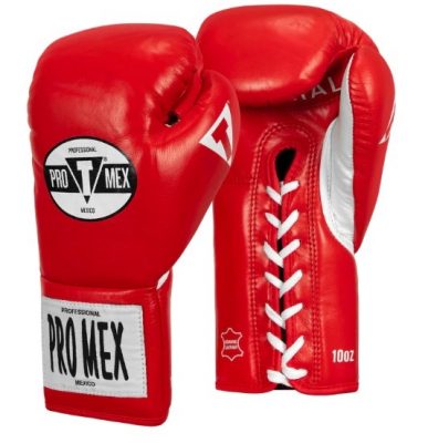 Перчатки боксерские на шнуровке Title Pro Mex Combatiente Pro Fight Gloves PMPFGC(Р¤РѕС‚Рѕ 3)