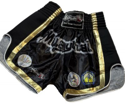 Шорты для соревнований по Тайскому боксу с печатью федерации Украины Dragon DRG-2024(Р¤РѕС‚Рѕ 1)